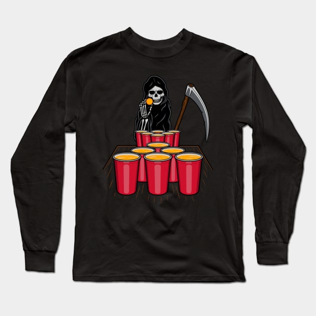 The Last Drink! Long Sleeve T-Shirt by Raffiti